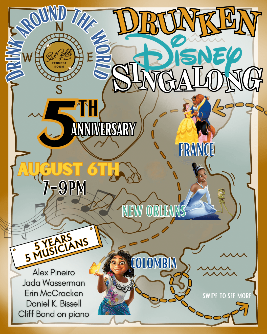 DRUNKEN DISNEY SINGALONG 5th Anniversary