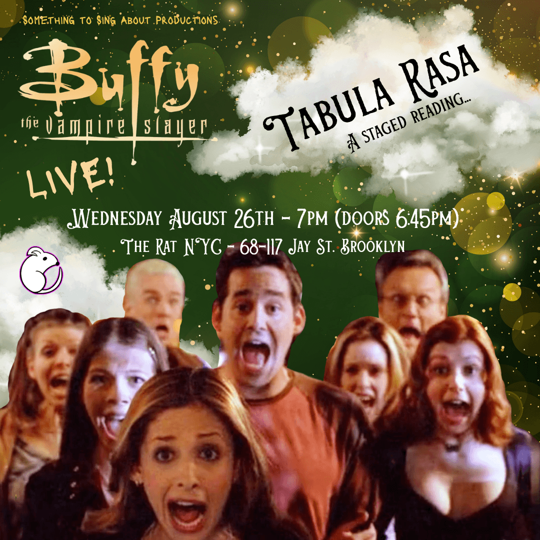 🧛‍♀️ Tabula Rasa Live - A Buffy the Vampire Slayer Reading 🧛‍♀️