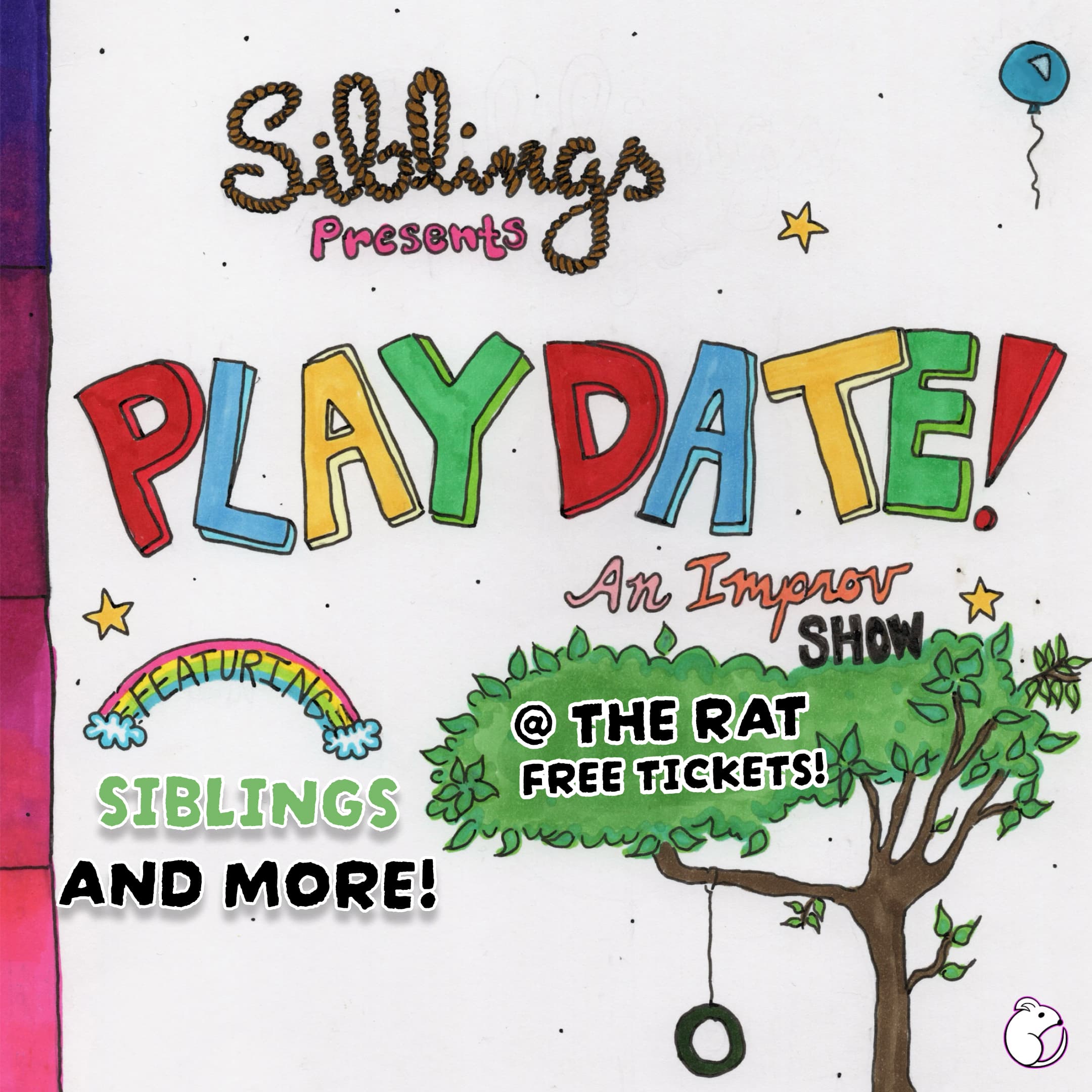 👯‍♂️SIBLINGS PRESENTS PLAY DATE: AN IMPROV SHOW 😂