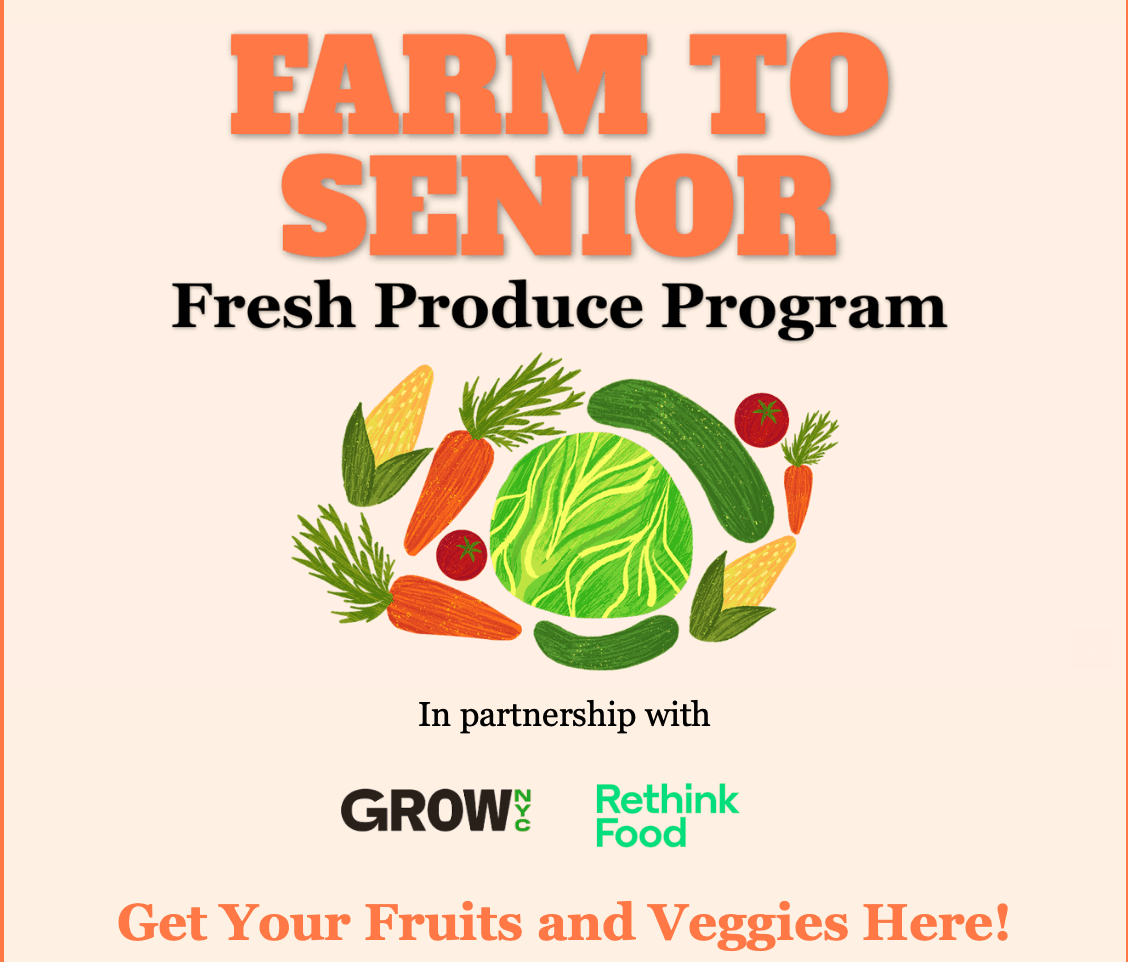 Farm to Senior Program $10 Fruit and Veggie Bag
