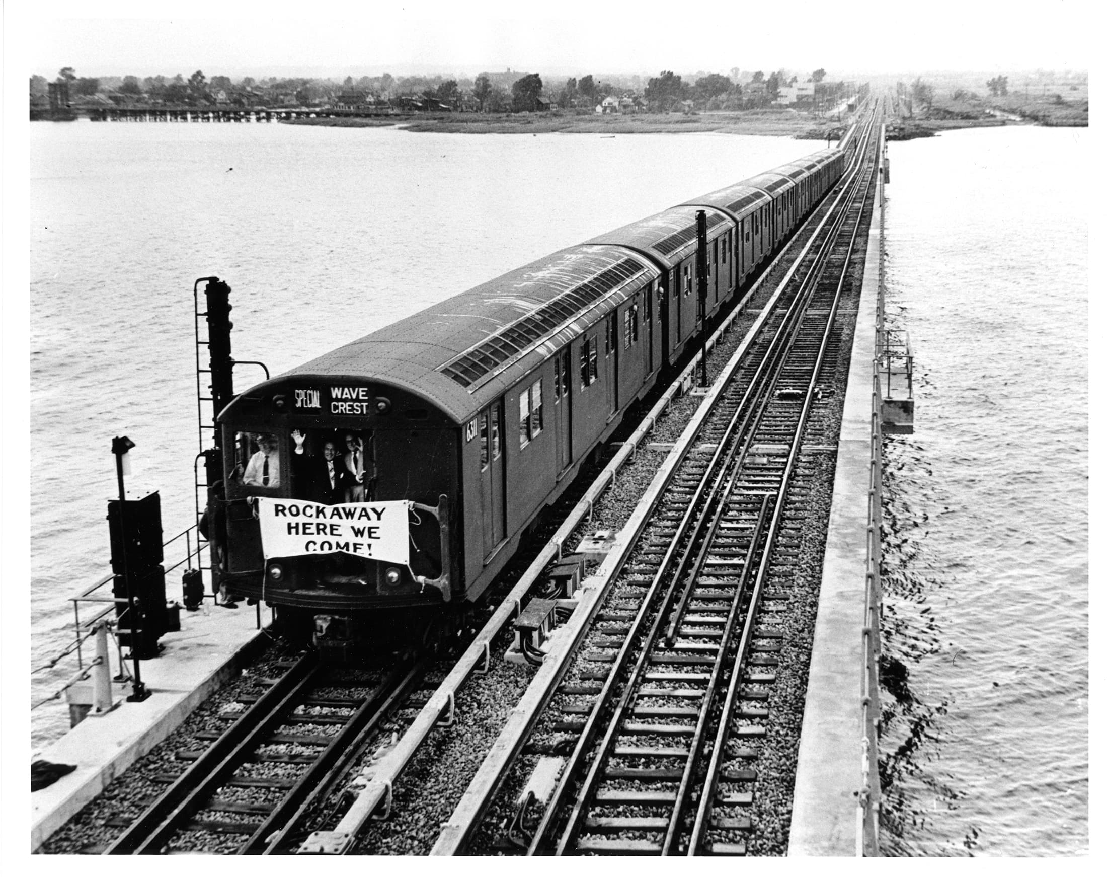 To the Rockaways by Rail