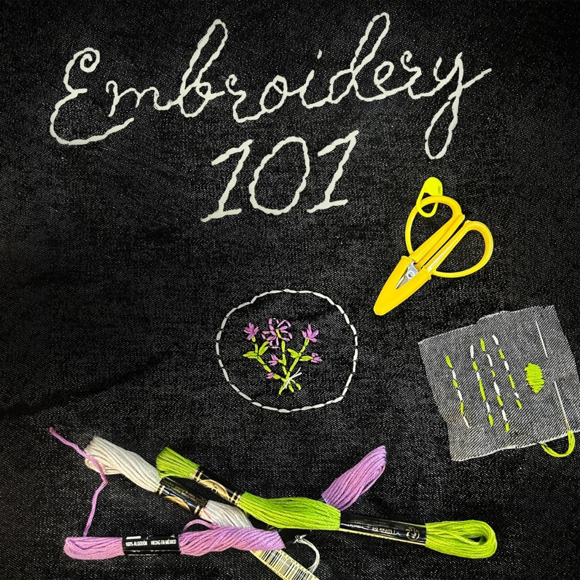 Embroidery 101