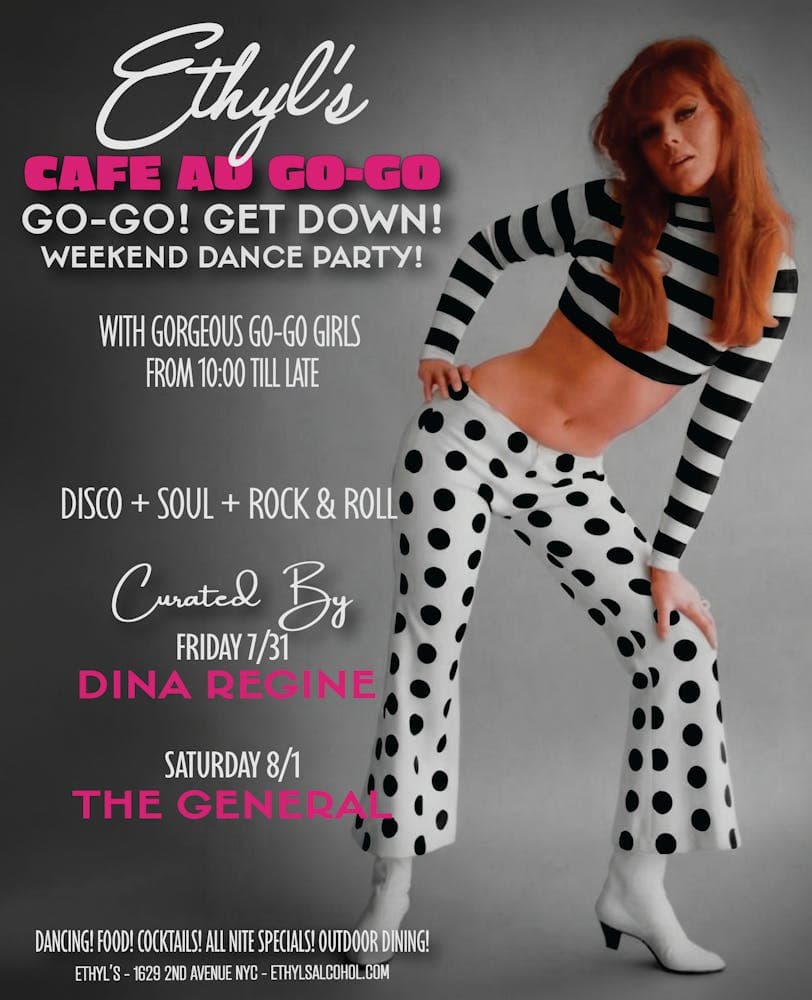 Go-Go! Get Down! Cafe Au Go-Go! Weekend Dance Party! (The General)