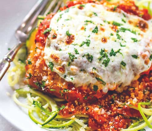 CHICKEN PARMIGIANA DINNER