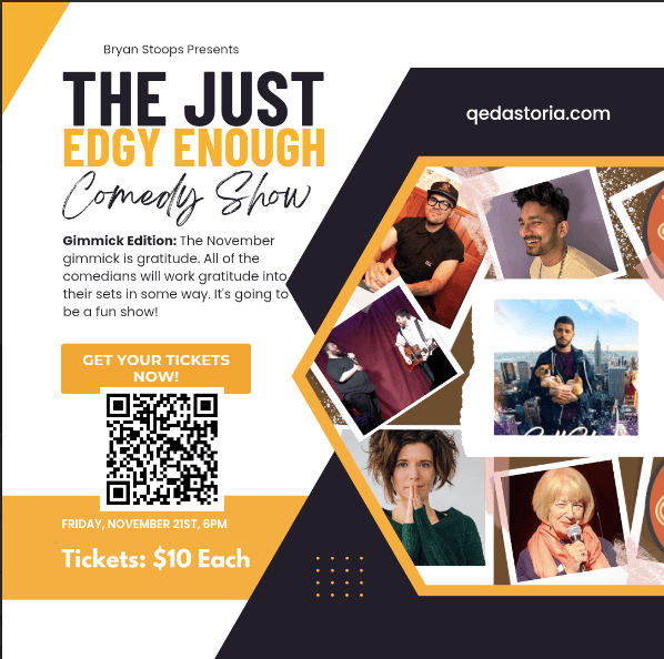 The Just Edgy Enough Comedy Show (Gimmick Edition)