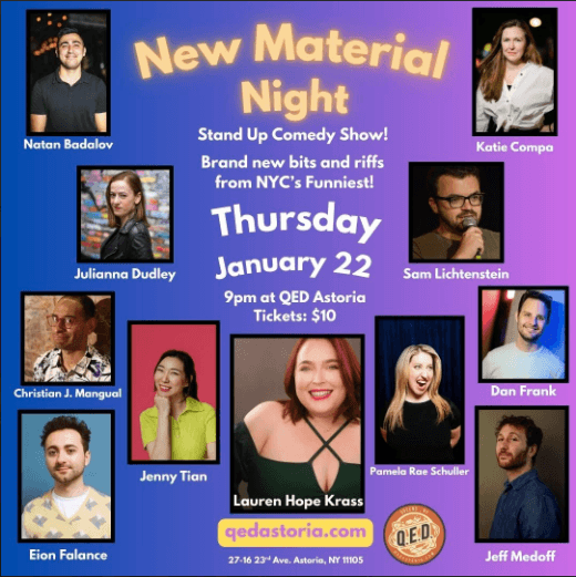 New Material Night