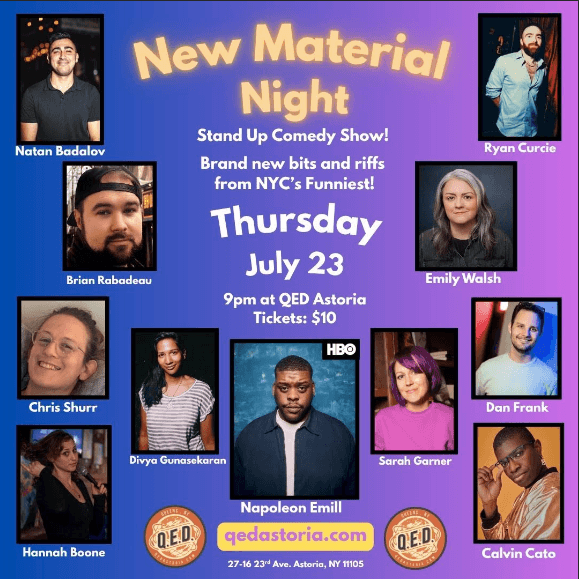 New Material Night
