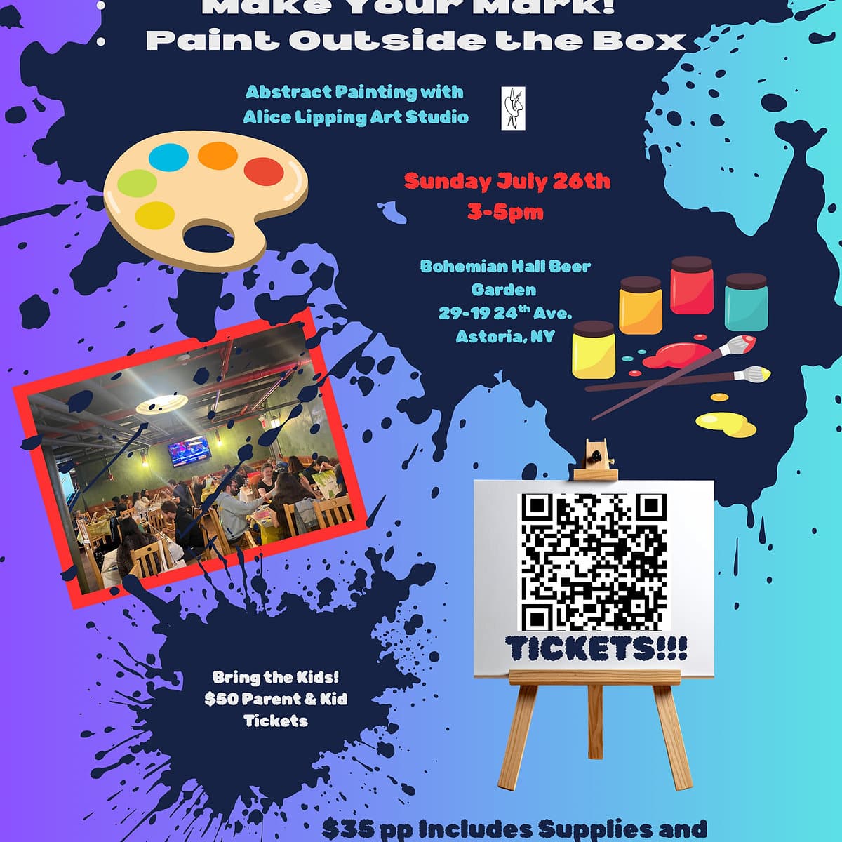 Create, relax, and paint with Alice Lipping Art Studio