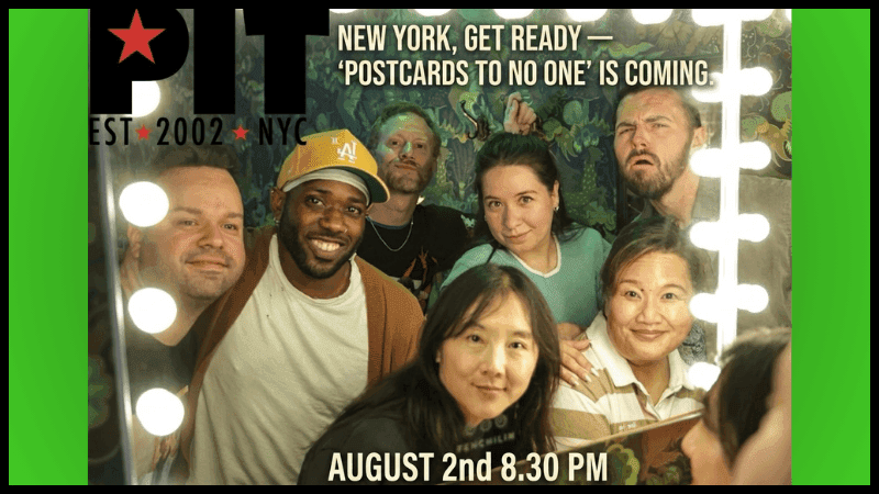 Postcards to No One Comedy Show