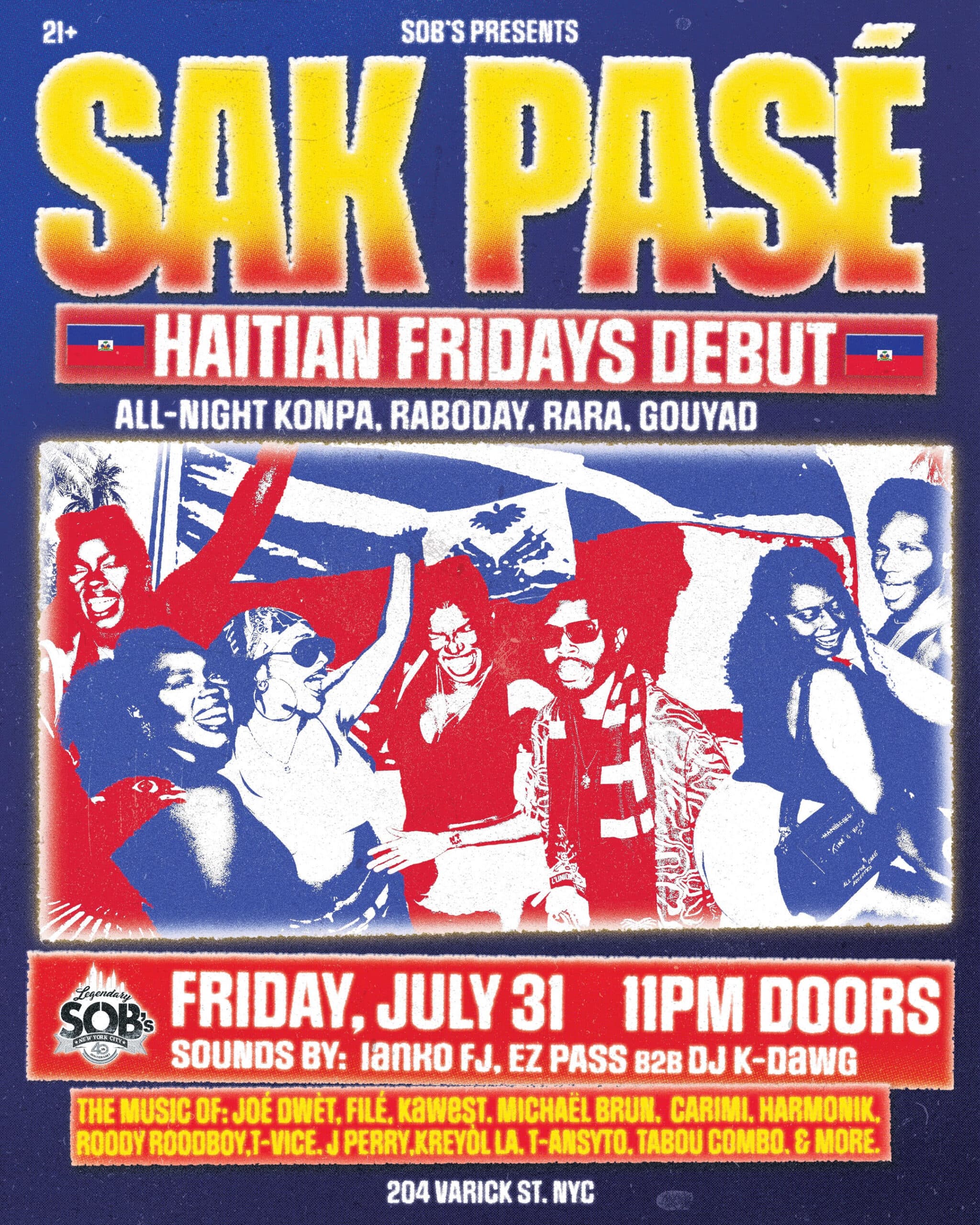 Sak Pasé: Haitian Fridays Debut
