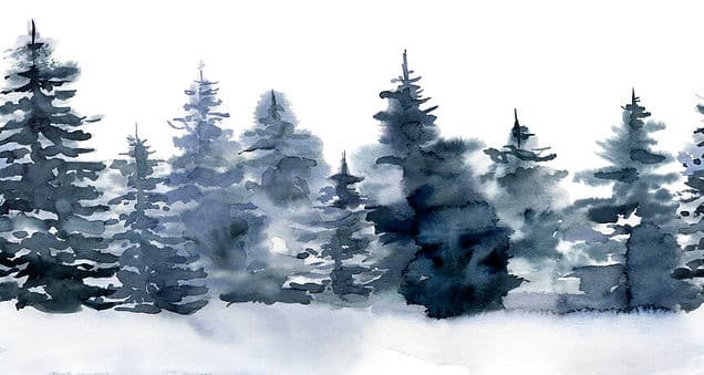 Intro to Watercolor: Painting Snow